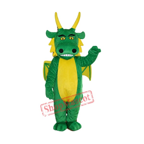 Super Cute Red Dragon Mascot Costume