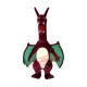 Fierce Lightweight Red Dragon Mascot Costume