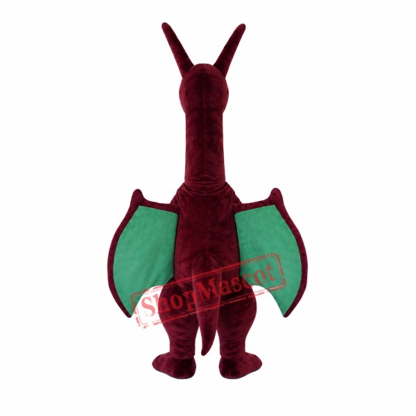 Fierce Lightweight Red Dragon Mascot Costume Fierce Lightweight Red Dragon Mascot Costume