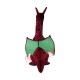 Fierce Lightweight Red Dragon Mascot Costume