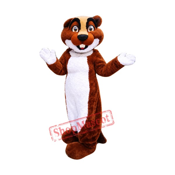Super Cute Lightweight Beaver Mascot Costume