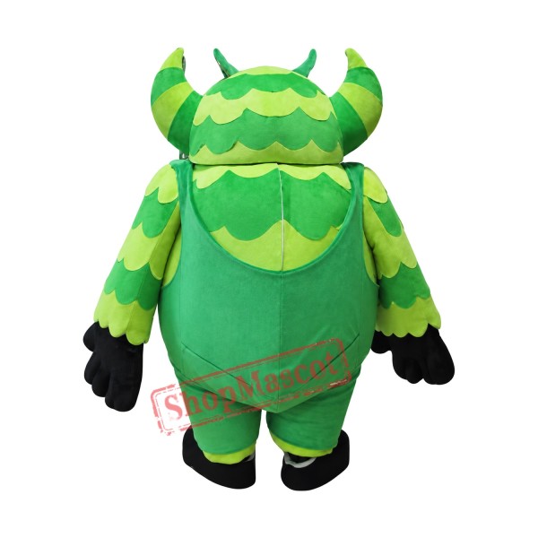 Cheap Green Monster Mascot Costume Cheap Green Monster Mascot Costume