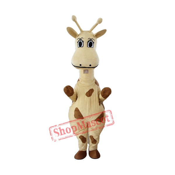 Cheap Lightweight Giraffe Mascot Costume