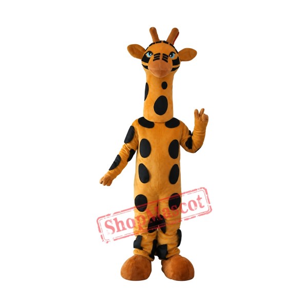Lovely Giraffe Mascot Costume