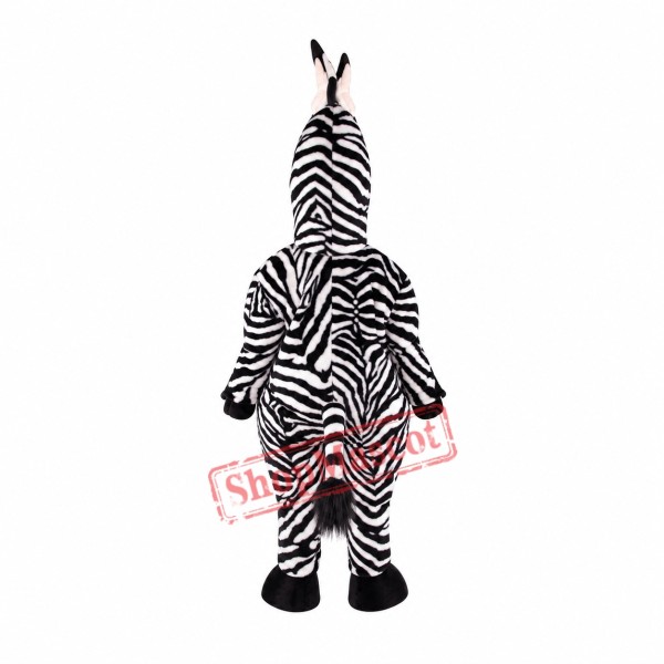 Friendly Lightweight Zebra Mascot Costume Friendly Lightweight Zebra Mascot Costume