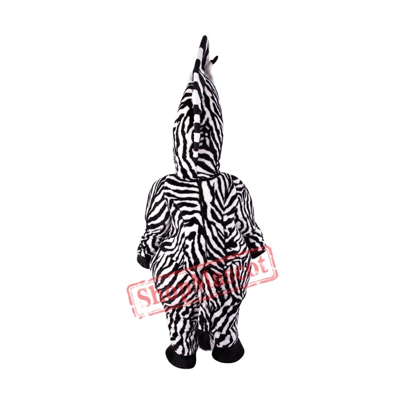 Friendly Lightweight Zebra Mascot Costume Friendly Lightweight Zebra Mascot Costume