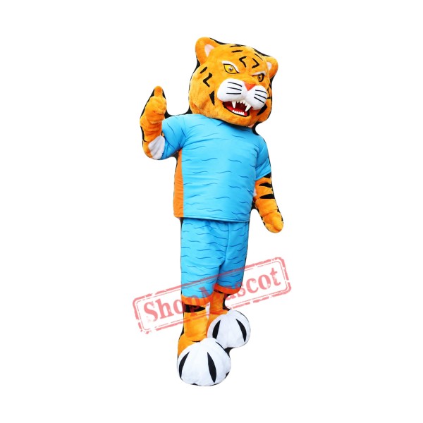 Fierce Sport Tiger Mascot Costume Fierce Sport Tiger Mascot Costume