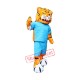 Fierce Sport Tiger Mascot Costume Fierce Sport Tiger Mascot Costume