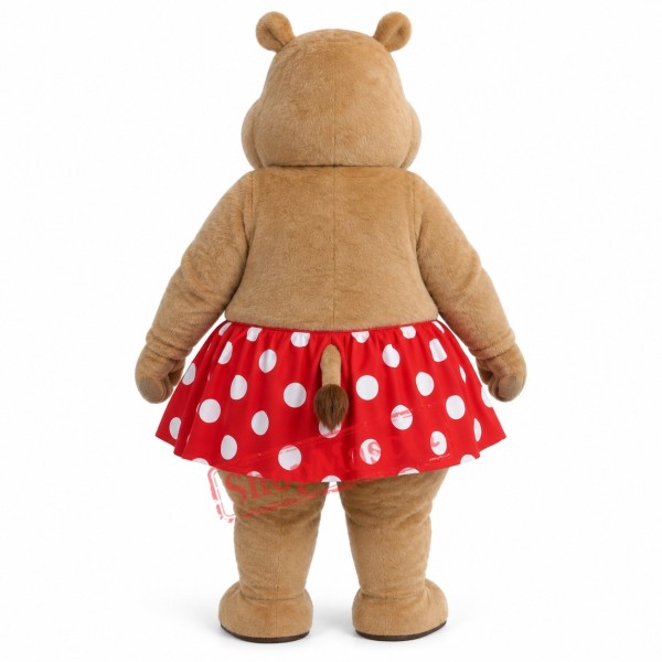 Super Beautiful Hippo Mascot Costume Super Beautiful Hippo Mascot Costume