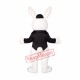 Gentleman's White Rabbit Mascot Costume Gentleman's White Rabbit Mascot Costume