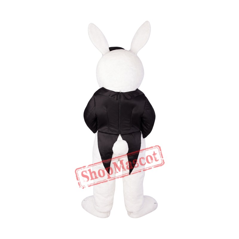 Gentleman's White Rabbit Mascot Costume Gentleman's White Rabbit Mascot Costume
