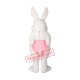 Dancing White Rabbit Mascot Costume Dancing White Rabbit Mascot Costume