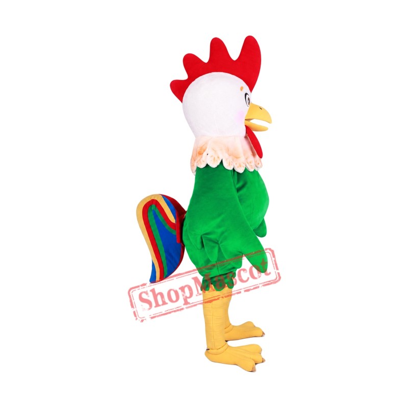 Top Quality Green Chicken Mascot Costume Top Quality Green Chicken Mascot Costume
