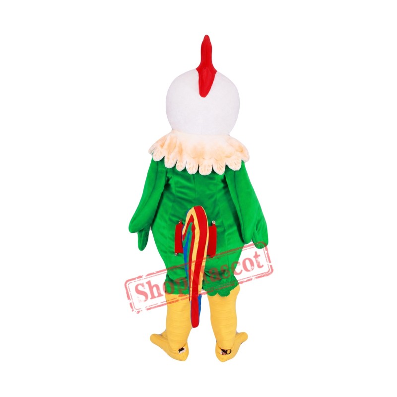 Top Quality Green Chicken Mascot Costume Top Quality Green Chicken Mascot Costume