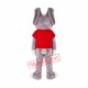 Friendly Adult Rabbit Mascot Costume Friendly Adult Rabbit Mascot Costume