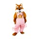 Brown & White Cat Mascot Costume Brown & White Cat Mascot Costume