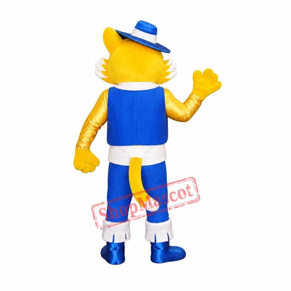 High School Lightweight Cat Mascot Costume High School Lightweight Cat Mascot Costume