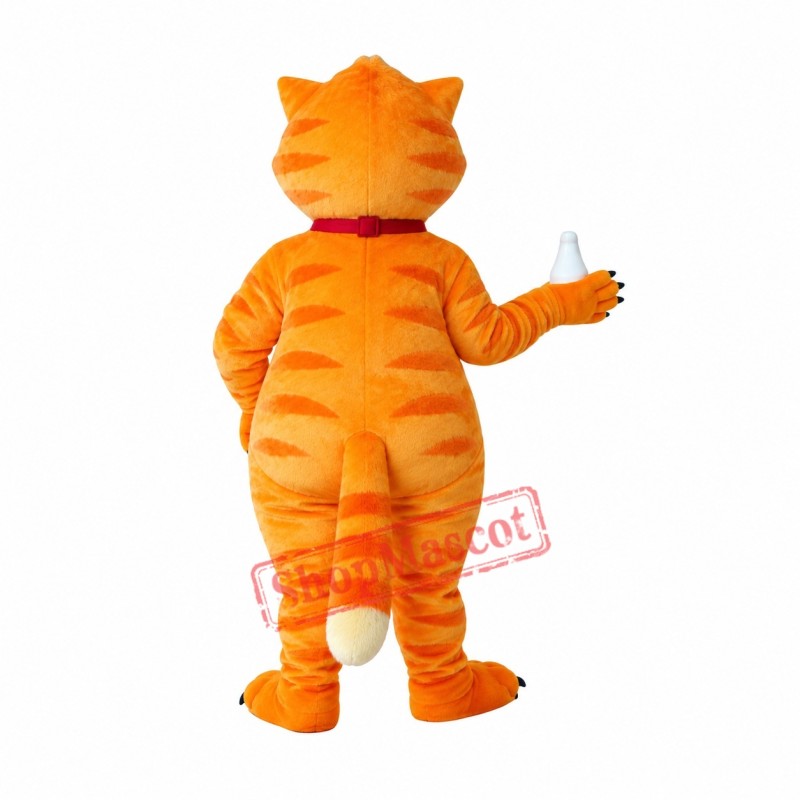 Smiling Lightweight Cat Mascot Costume Smiling Lightweight Cat Mascot Costume