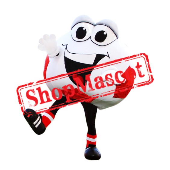 Happy Lightweight Football Mascot Costume