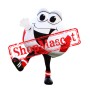 Happy Lightweight Football Mascot Costume