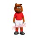 Cute Football Bulldog Mascot Costume