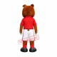 Cute Football Bulldog Mascot Costume