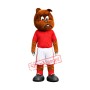 Cute Football Bulldog Mascot Costume