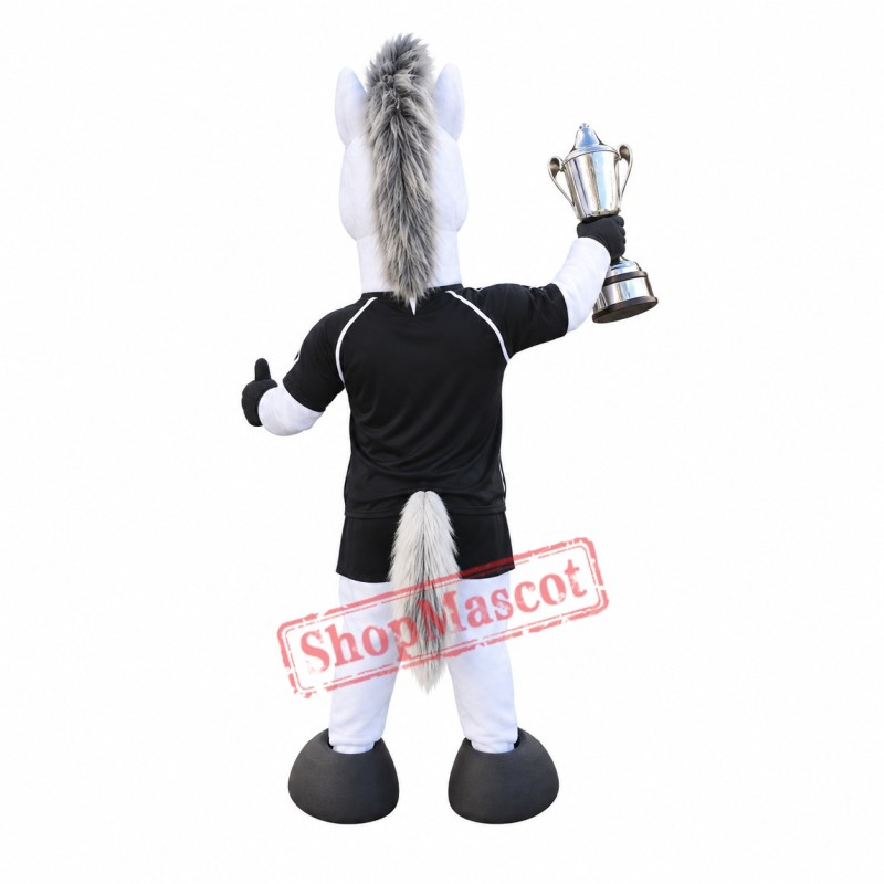 Sport White Horse Mascot Costume Free Shipping Sport White Horse Mascot Costume Free Shipping