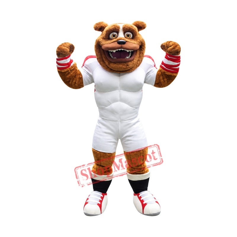 High Quality Sport Bulldog Mascot Costume High Quality Sport Bulldog Mascot Costume
