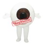 Cheap Eyeball Mascot Costume