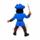 High Quality Blue Pirate Mascot Costume High Quality Blue Pirate Mascot Costume