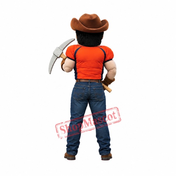 High Quality Miner Mascot Costume High Quality Miner Mascot Costume