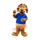 College Brown Dog Mascot Costume