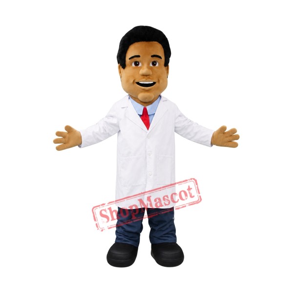 Young Man Doctor Mascot Costume