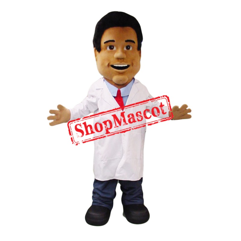 Young Man Doctor Mascot Costume