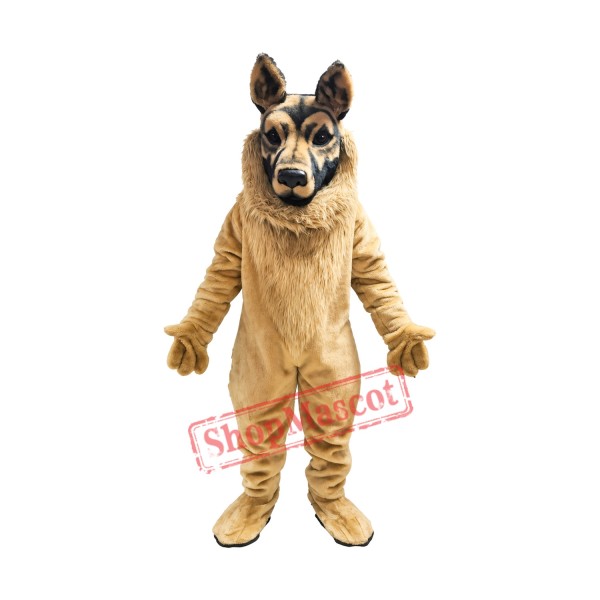 Best Quality German Shepherd Dog Mascot Costume