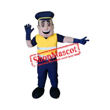 Traffic Officer Mascot Costume