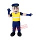 Traffic Officer Mascot Costume Traffic Officer Mascot Costume