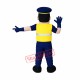 Traffic Officer Mascot Costume Traffic Officer Mascot Costume