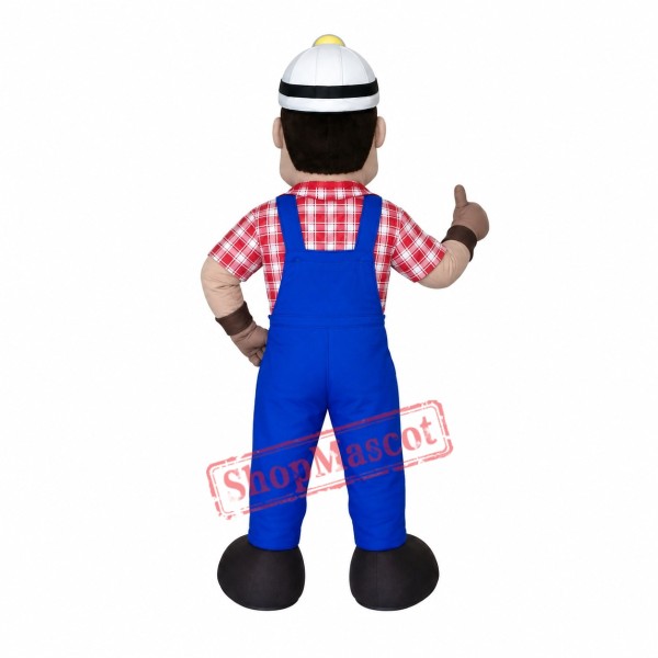 High Quality Lightweight Miner Mascot Costume High Quality Lightweight Miner Mascot Costume