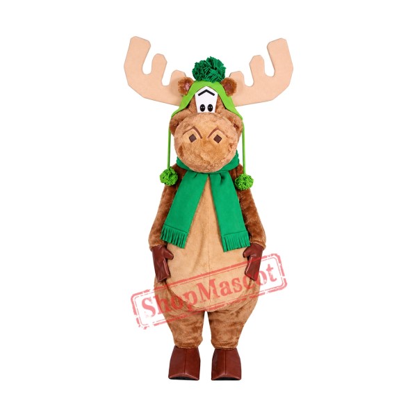 Mini Moose Mascot Costume Mini Moose Mascot Costume