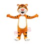 Super Cute Lightweight Tiger Mascot Costume
