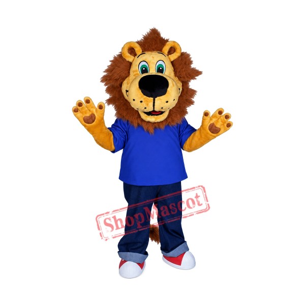 Lovely College Lion Mascot Costume Lovely College Lion Mascot Costume