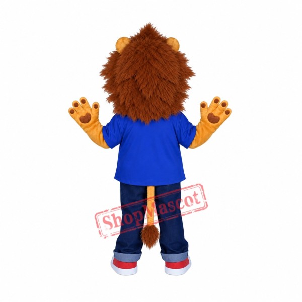 Lovely College Lion Mascot Costume Lovely College Lion Mascot Costume