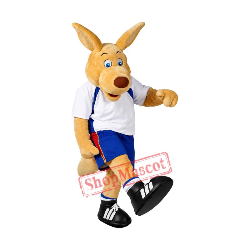 Sport College Kangaroo Mascot Costume Sport College Kangaroo Mascot Costume