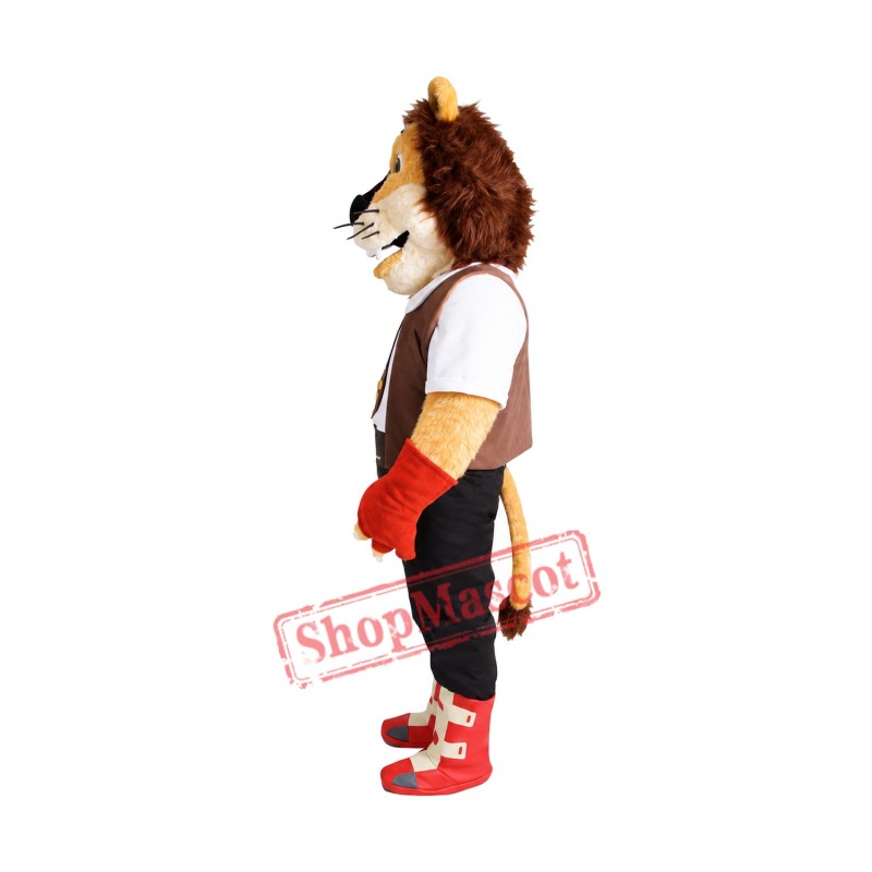 Cute College Lightweight Lion Mascot Costume Cute College Lightweight Lion Mascot Costume