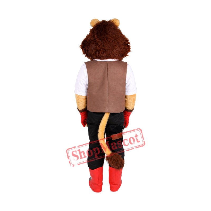 Cute College Lightweight Lion Mascot Costume Cute College Lightweight Lion Mascot Costume