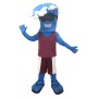 Blue Wave Mascot Costume