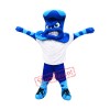 Sport Blue Wave Mascot Costume