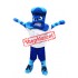 Sport Blue Wave Mascot Costume